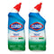 Clorox Toilet Bowl Cleaner with Bleach - Fresh Breeze Scent, 24 Oz. (Pack of 2)