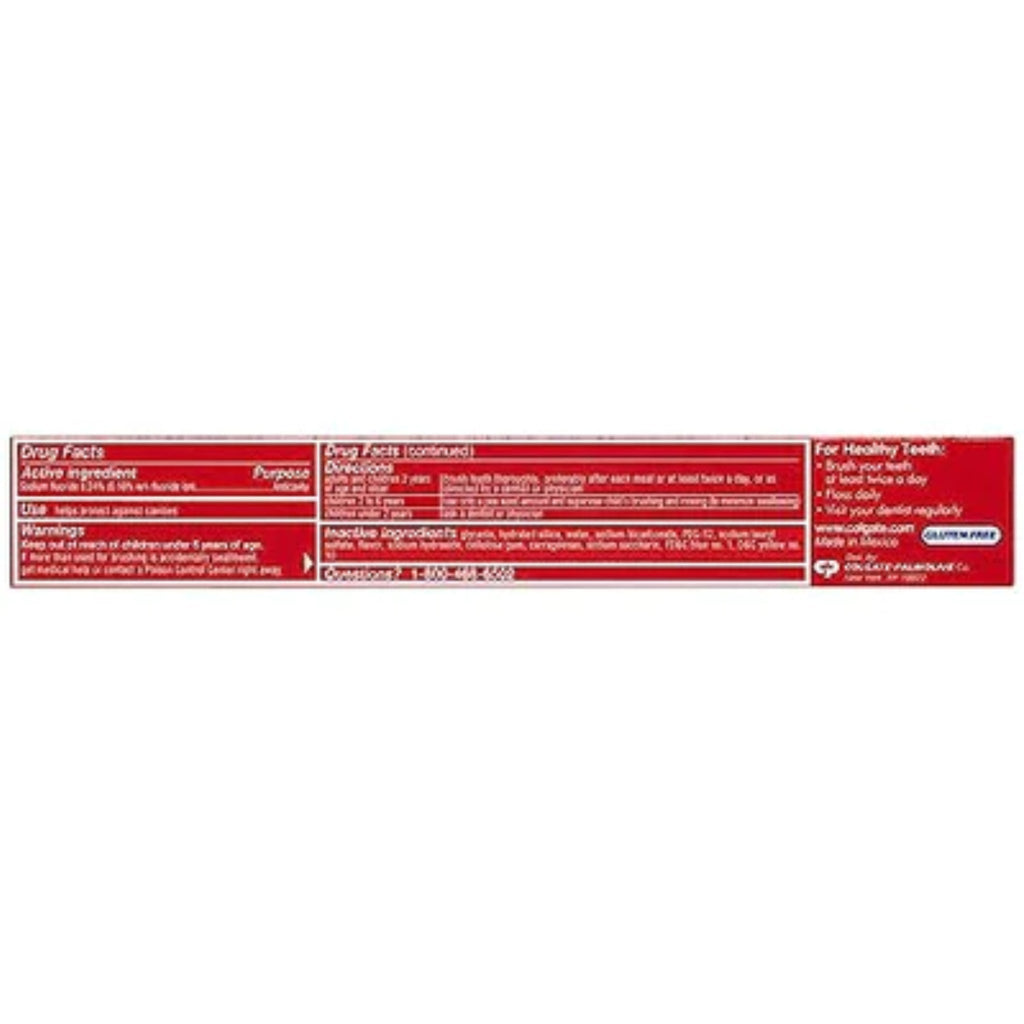 Colgate Sparkling White Mint Zing Toothpaste, 2.5oz (70g) (Pack of 12 ...