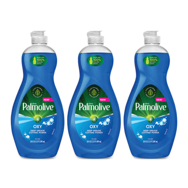 Palmolive Ultra Oxy Power Degreaser Dish Liquid, 20 oz. (591ml) (Pack of 3)