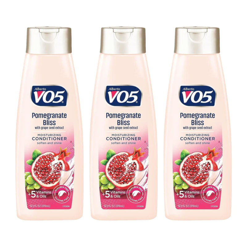 Alberto VO5 Pomegranate Bliss with Grape Seed Conditioner, 12.5 oz. (Pack of 3)