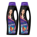 Caprice Shampoo Hidratación y Fuerza (Biotina + Uva), 750ml (Pack of 2)