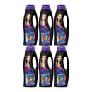 Caprice Shampoo Hidratación y Fuerza (Biotina + Uva), 750ml (Pack of 6)