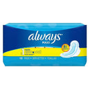 Always Maxi Regular with Flexi-Wings Size 1 Sanitary Pads, 10 ct.