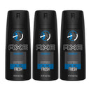 Axe Anarchy Deodorant + Body Spray, 150ml (Pack of 3)