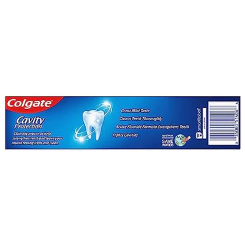 Colgate Cavity Protection Regular Flavor Toothpaste, 4.0oz (113g) (Pack of 6)