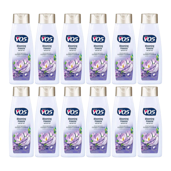 Alberto VO5 Blooming Freesia with Aloe Vera Conditioner, 12.5 oz. (Pack of 12)