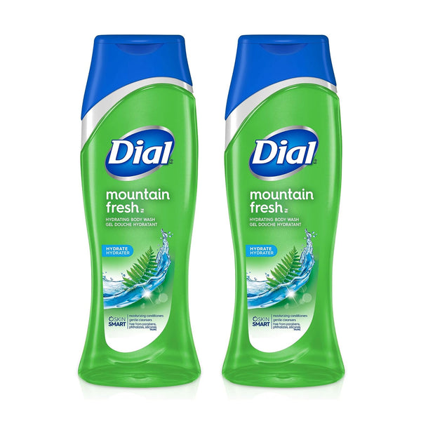 Dial Mountain Fresh Hydrating Body Wash, 16 Oz (Pack of 2)
