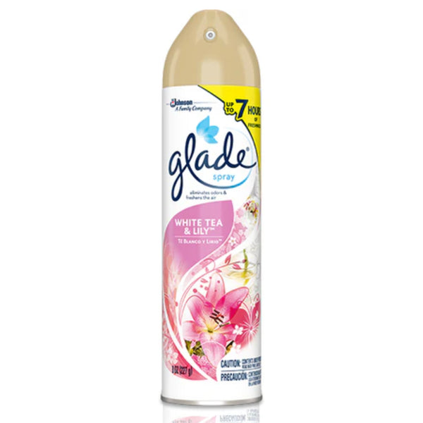 Glade Spray White Tea & Lily Air Freshener, 8 oz