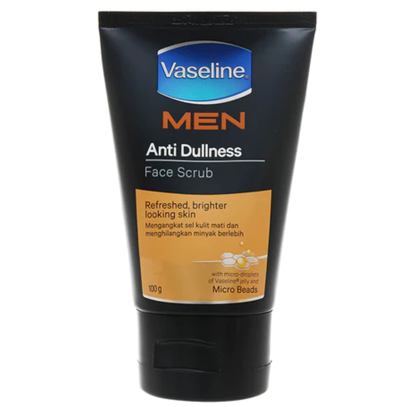 Vaseline Men Anti Dullness Face Scrub Micro Beads, 100g