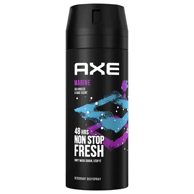 Axe Marine Deodorant + Body Spray, 150ml (Pack of 2)