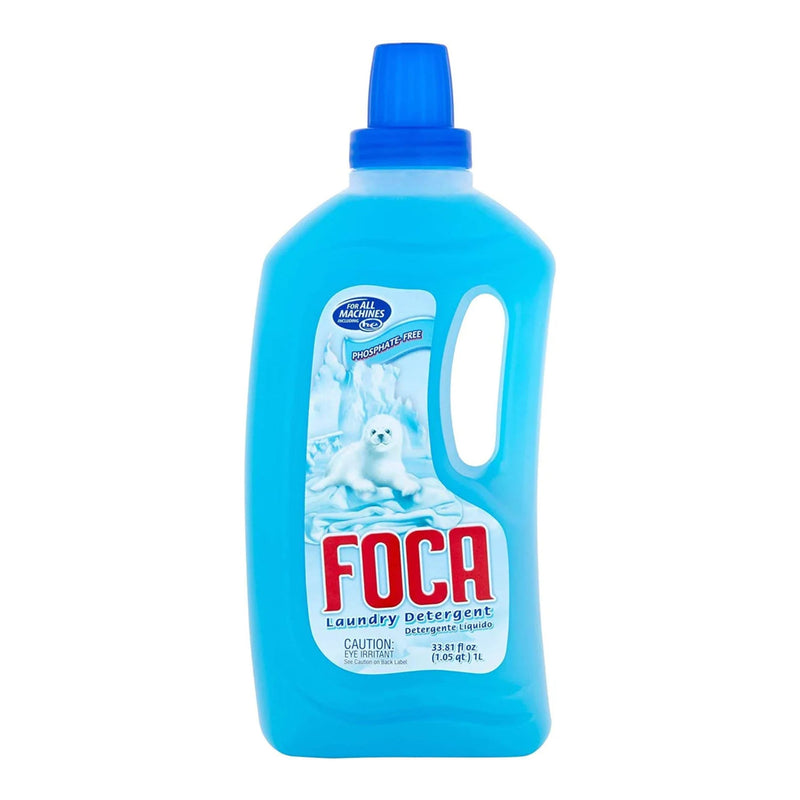 Foca Liquid Laundry Detergent, 33.81 fl oz (1L) (Pack of 3)
