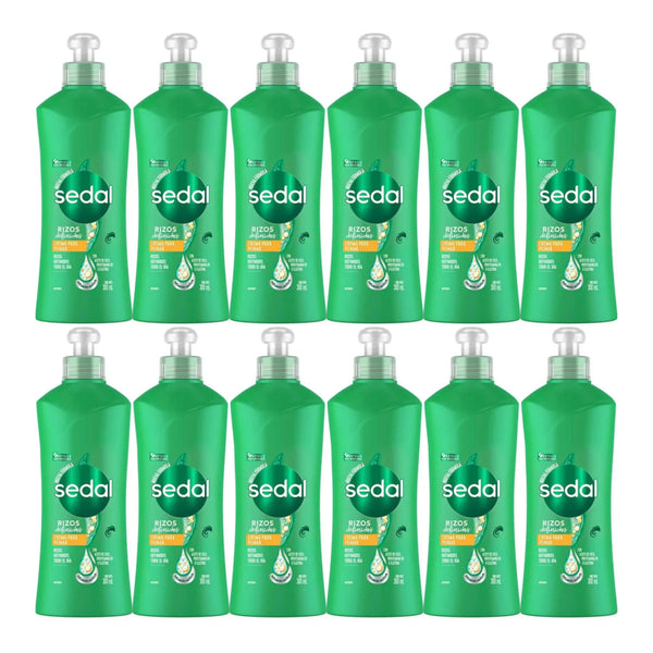 Sedal Rizos Definidos Crema Para Peinar, 300ml (10.15oz.) (Pack of 12)