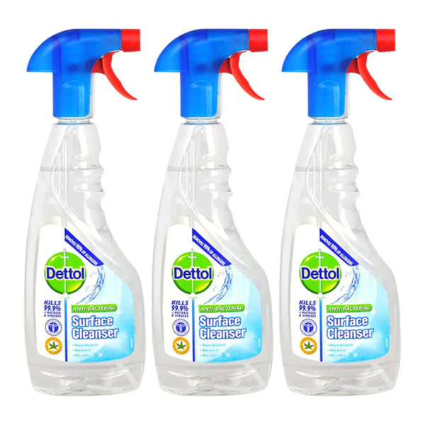 Dettol Anti-Bacterial Surface Cleanser, 440ml (Pack of 3)