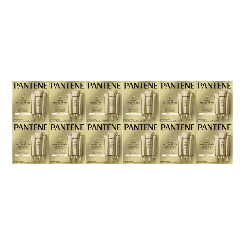 Pantene Pro-V Intense Rescue Shots Treatments, 45ml (EXP 10/21) (Pack of 12)