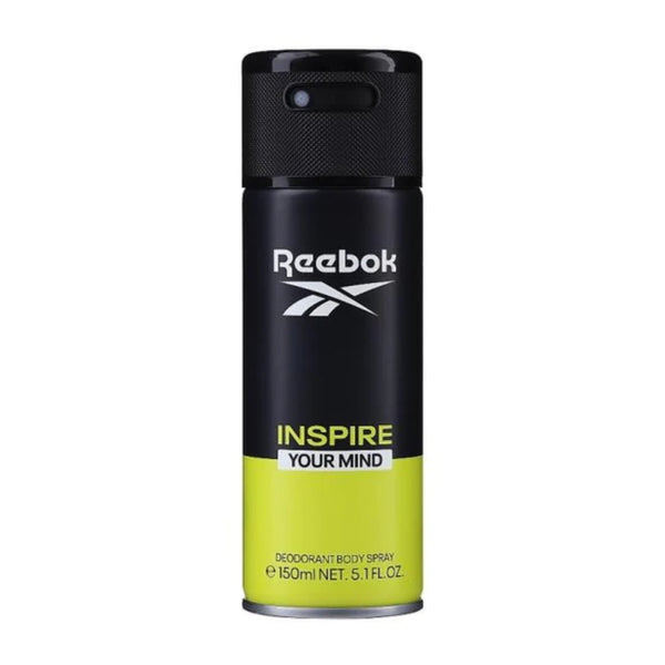 Reebok Inspire Your Mind Deodorant  Body Spray, 5.1 fl oz (150ml)