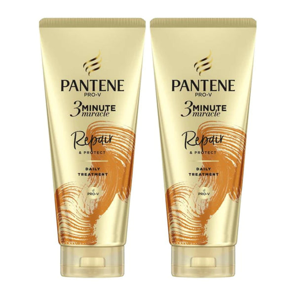Pantene Pro-V 3 Minute Miracle Repair & Protect Treatment, 6.1 oz (Pack of 2)