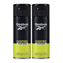 Reebok Inspire Your Mind Deodorant  Body Spray, 5.1 fl oz (150ml) (Pack of 2)