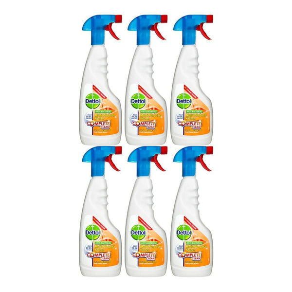 Dettol Anti-Bacterial Multi Purpose Kitchen Cleaner, 440ml (Pack of 6)