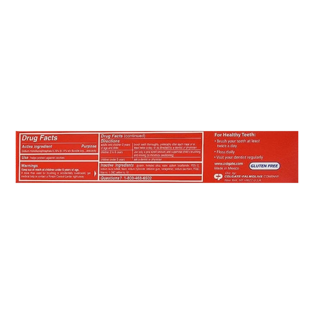 Colgate Sparkling White Mint Zing Toothpaste, 4.0oz (113g) (Pack of 2 ...