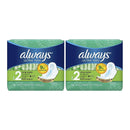 Always Ultra Thin Long Super Flexi-Wings Size 2 Sanitary Pads 16 ct (Pack of 2)