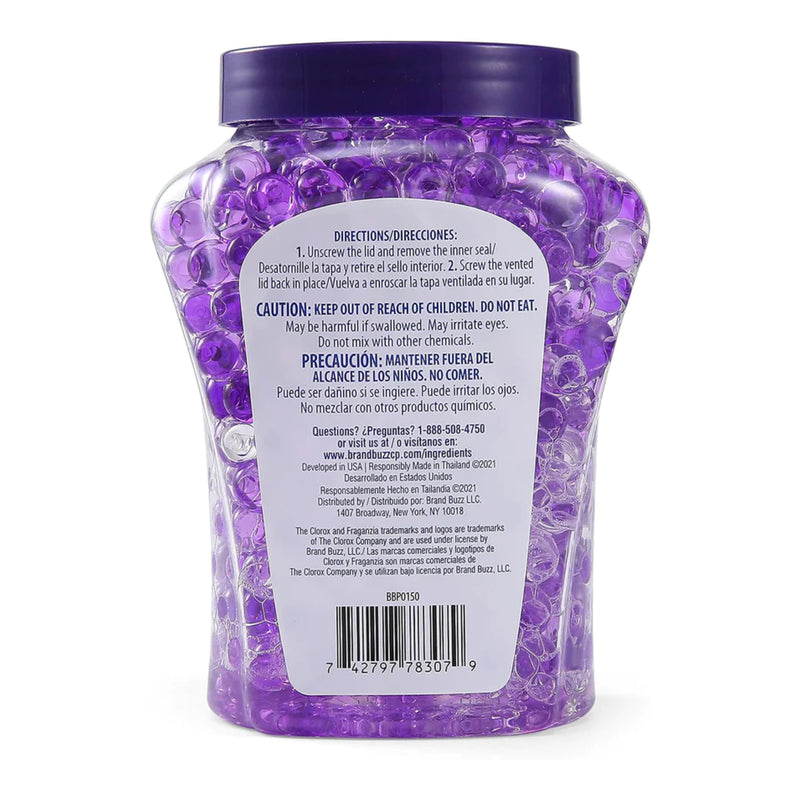 Clorox Fraganzia Air Freshener Crystal Beads - Lavender 12oz (340g)