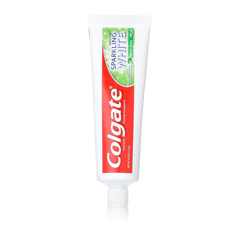 Colgate Sparkling White Mint Zing Toothpaste, 4.0oz (113g) (Pack of 3)