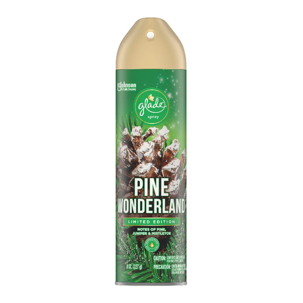 Glade Spray Pine Wonderland Air Freshener, 8 oz