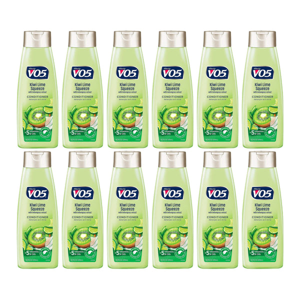 Alberto VO5 Kiwi Lime Squeeze with Lemongrass Conditioner, 12.5 oz. (Pack of 12)