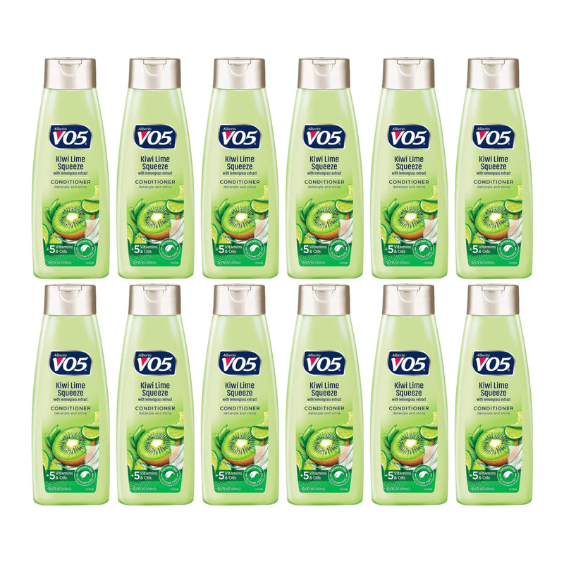 Alberto VO5 Kiwi Lime Squeeze with Lemongrass Conditioner, 12.5 oz. (Pack of 12)