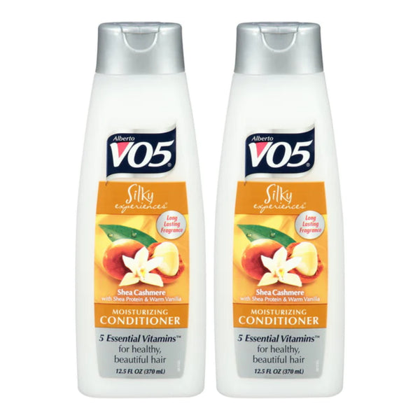 Alberto VO5 Shea Cashmere Moisturizing Conditioner, 12.5 oz (370ml) (Pack of 2)