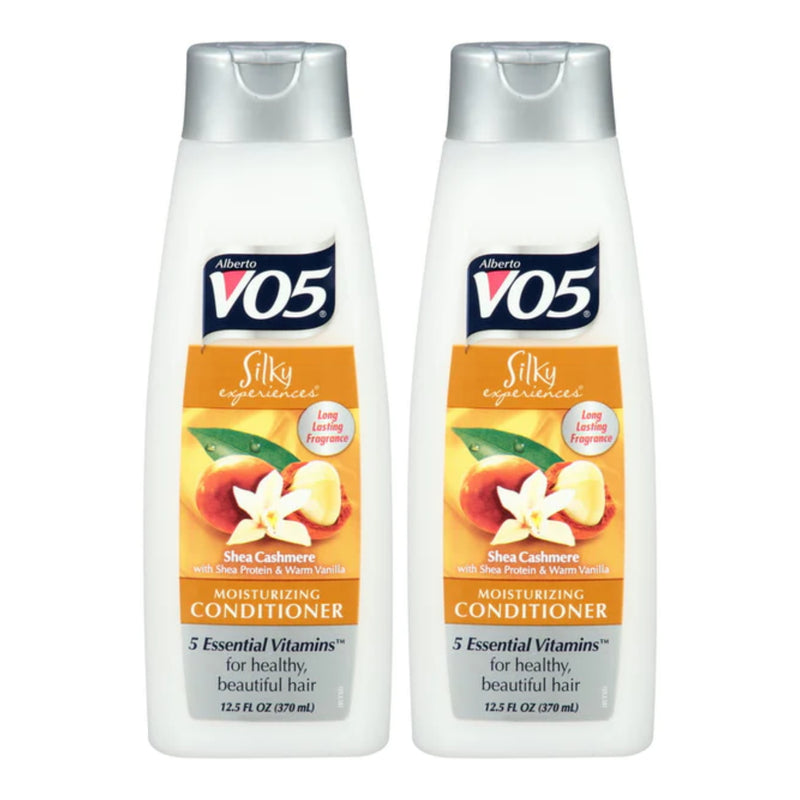 Alberto VO5 Shea Cashmere Moisturizing Conditioner, 12.5 oz (370ml) (Pack of 2)