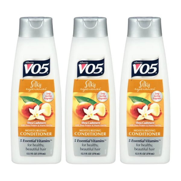 Alberto VO5 Shea Cashmere Moisturizing Conditioner, 12.5 oz (370ml) (Pack of 3)