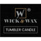 Wick & Wax Aqua Breeze Tumbler Candle, 3.5oz (100g)