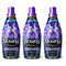 Downy Fabric Softener - Perfume Collections Romance, 750ml (Pack of 3)