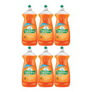 Palmolive Essential Clean Orange Tangerine Scent Dish Liquid, 28 oz (Pack of 6)