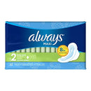 Always Maxi Long Super w/ Flexi-Wings Size 2 Sanitary Pads, 32 ct.