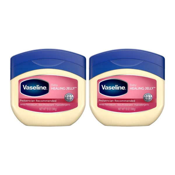 Vaseline Baby Healing Petroleum Jelly, 13oz. (368g) (Pack of 2)