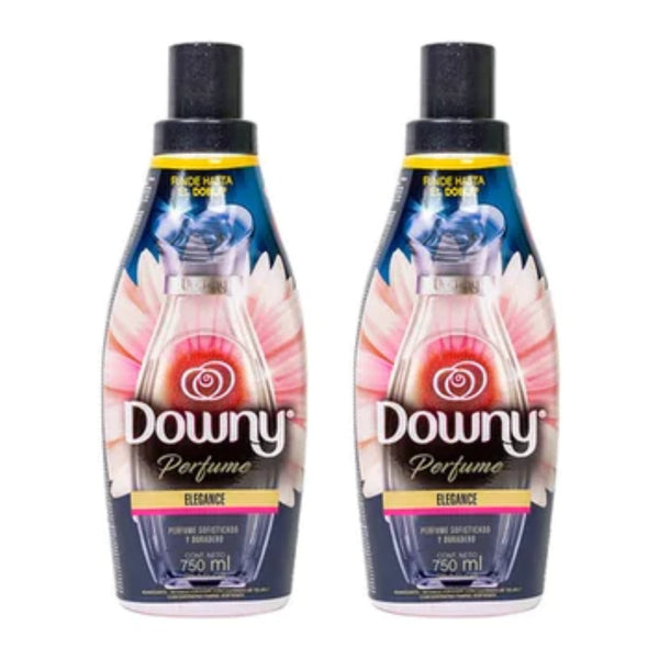 Downy Fabric Softener - Perfume Collections Elegance, 750ml (Pack of 2)