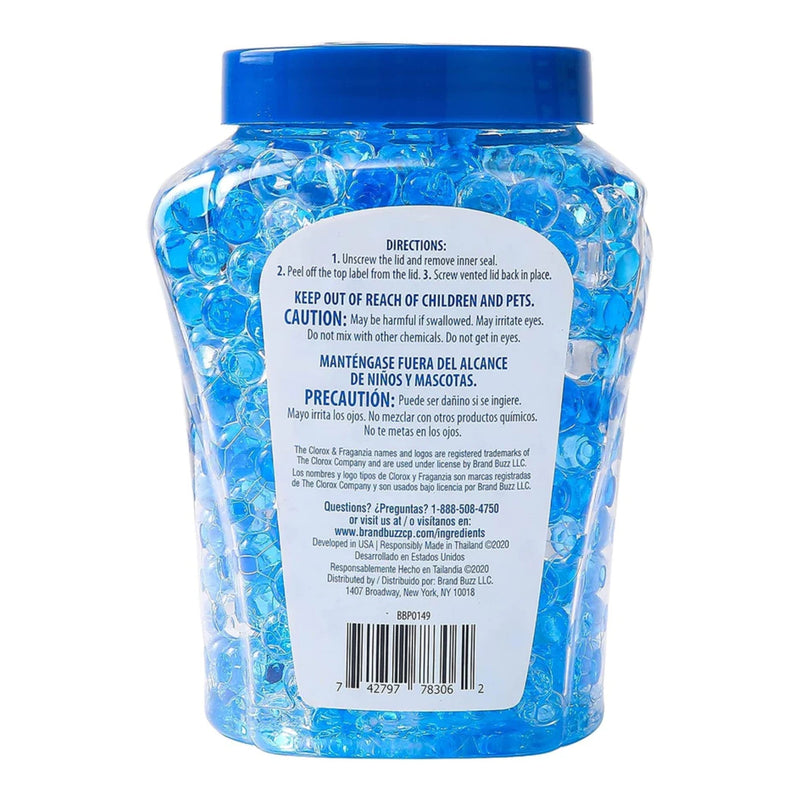 Clorox Fraganzia Air Freshener Crystal Beads - Morning Sky, 12 oz. (Pack of 6)