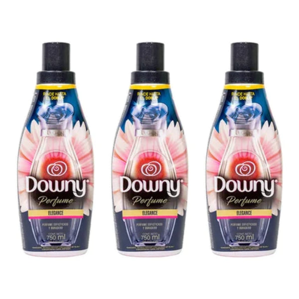 Downy Fabric Softener - Perfume Collections Elegance, 750ml (Pack of 3)