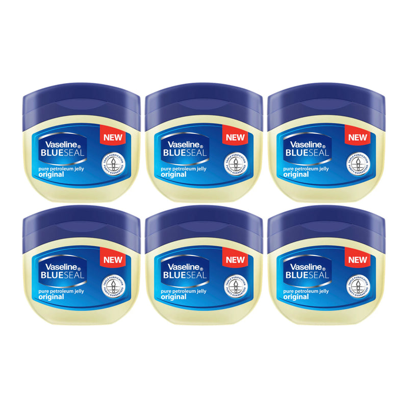 Vaseline Blue Seal Original Petroleum Jelly, 250ml (Pack of 6)