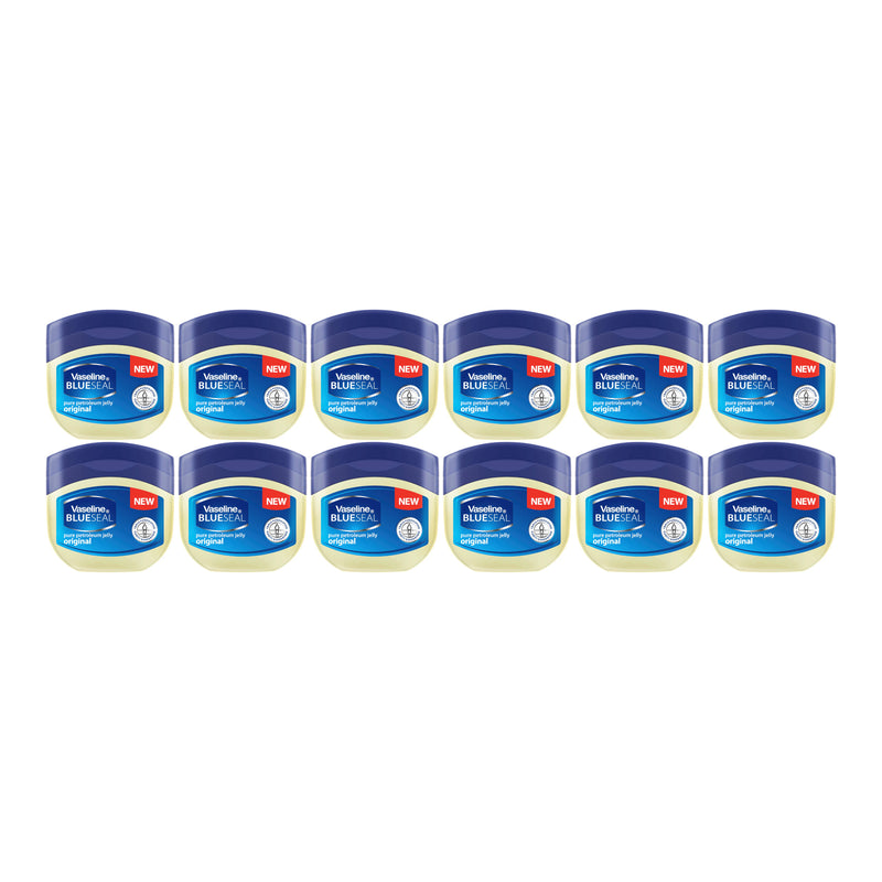 Vaseline Blue Seal Original Petroleum Jelly, 250ml (Pack of 12)