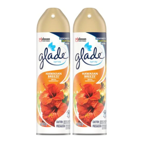 Glade Spray Hawaiian Breeze Air Freshener, 8 oz (Pack of 2)