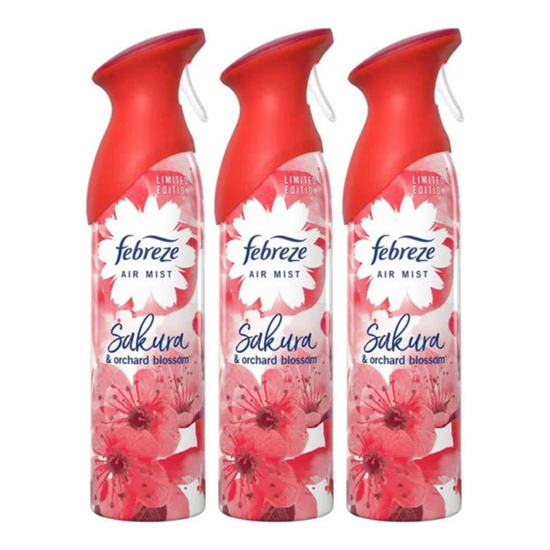 Febreze Air Freshener Sakura Orchard Blossom Limited Edition, 8.8oz (Pack of 3)