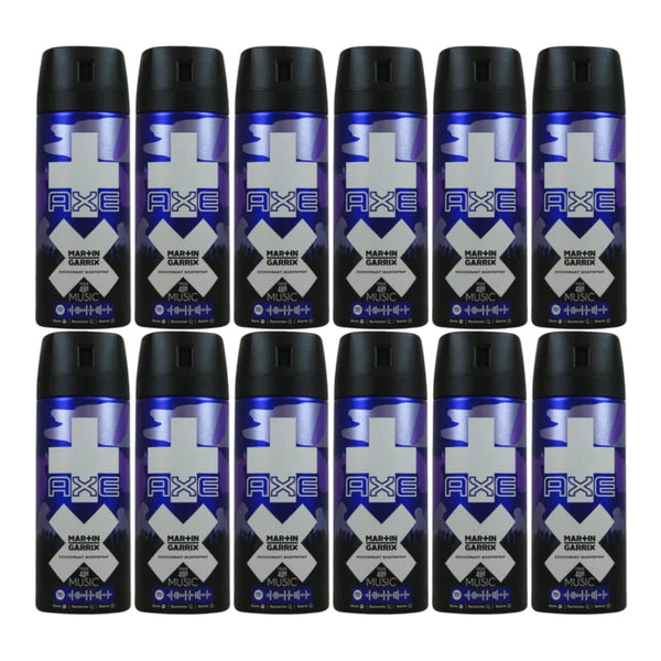 Axe Martin Garrix Music Deodorant + Body Spray, 150ml (Pack of 12)