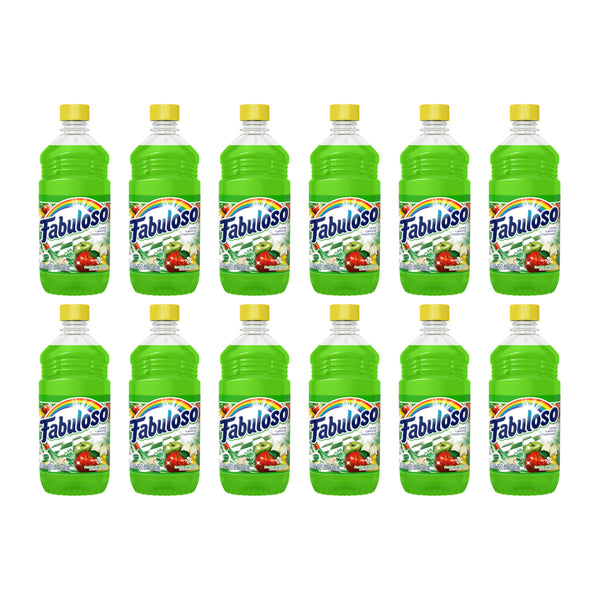 Fabuloso Multi-Purpose Cleaner - Passion of Fruits Scent, 16.9 oz (Pack of 12)