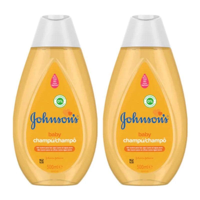 Johnson's Baby Shampoo, 16.9 oz (500ml) (Pack of 2)