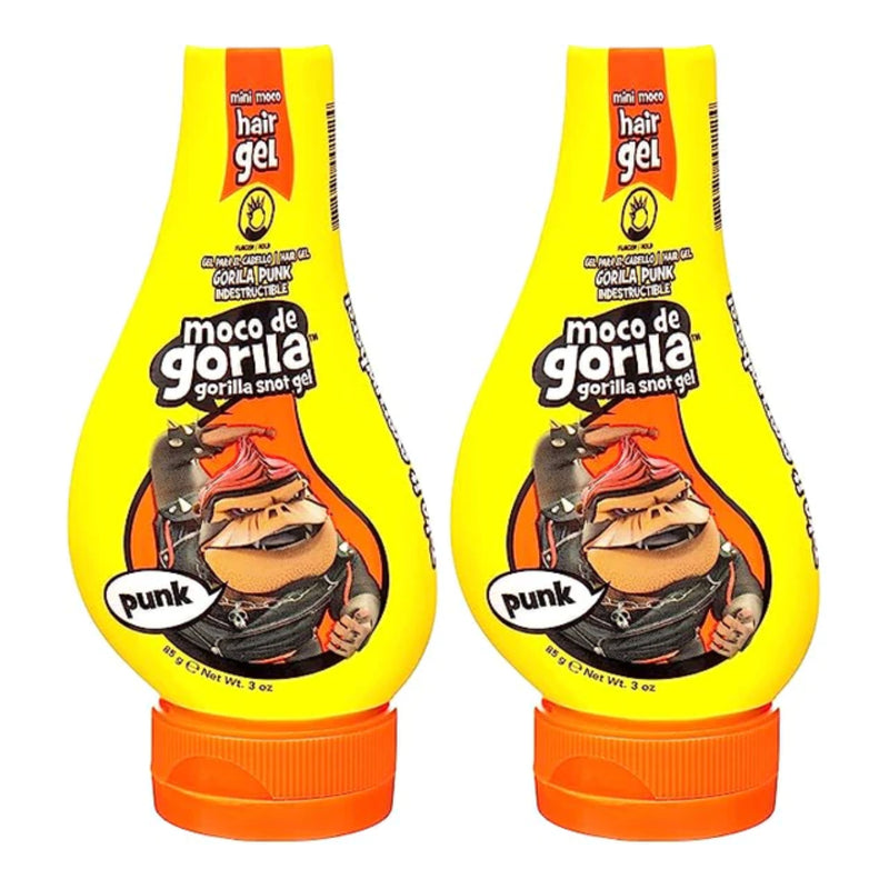 Moco De Gorila Punk Snot Hair Gel (Yellow), 3oz (85g) (Pack of 2)