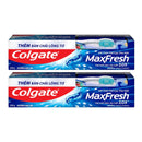 Colgate MaxFresh Peppermint Ice Toothpaste, 8.0oz (225g) (Pack of 2)