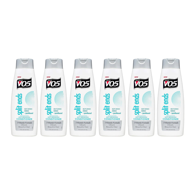 Alberto VO5 Split Ends Anti-Breakage Conditioner, 11 oz. (325ml) (Pack of 6)